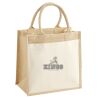 Pocket Jute Midi Tote Thumbnail