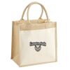 Pocket Jute Midi Tote Thumbnail