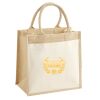 Pocket Jute Midi Tote Thumbnail