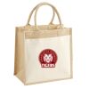 Pocket Jute Midi Tote Thumbnail