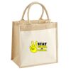 Pocket Jute Midi Tote Thumbnail