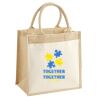 Pocket Jute Midi Tote Thumbnail