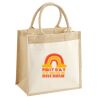 Pocket Jute Midi Tote Thumbnail