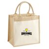 Pocket Jute Midi Tote Thumbnail