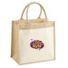 Pocket Jute Midi Tote Thumbnail