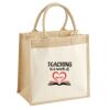 Pocket Jute Midi Tote Thumbnail