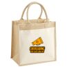 Pocket Jute Midi Tote Thumbnail