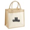 Pocket Jute Midi Tote Thumbnail