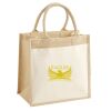 Pocket Jute Midi Tote Thumbnail