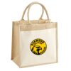 Pocket Jute Midi Tote Thumbnail