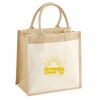 Pocket Jute Midi Tote Thumbnail