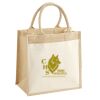 Pocket Jute Midi Tote Thumbnail