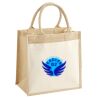 Pocket Jute Midi Tote Thumbnail