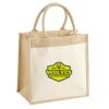 Pocket Jute Midi Tote Thumbnail