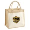 Pocket Jute Midi Tote Thumbnail