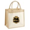 Pocket Jute Midi Tote Thumbnail