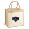 Pocket Jute Midi Tote Thumbnail