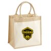 Pocket Jute Midi Tote Thumbnail