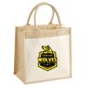 Pocket Jute Midi Tote Thumbnail