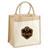Pocket Jute Midi Tote Thumbnail