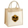 Pocket Jute Midi Tote Thumbnail