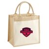 Pocket Jute Midi Tote Thumbnail