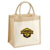 Pocket Jute Midi Tote Thumbnail