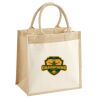 Pocket Jute Midi Tote Thumbnail