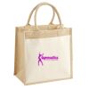 Pocket Jute Midi Tote Thumbnail