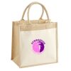 Pocket Jute Midi Tote Thumbnail