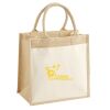 Pocket Jute Midi Tote Thumbnail