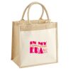 Pocket Jute Midi Tote Thumbnail