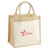 Pocket Jute Midi Tote Thumbnail