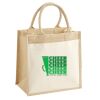 Pocket Jute Midi Tote Thumbnail