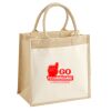 Pocket Jute Midi Tote Thumbnail