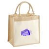Pocket Jute Midi Tote Thumbnail