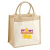 Pocket Jute Midi Tote Thumbnail