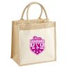 Pocket Jute Midi Tote Thumbnail
