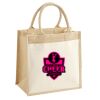 Pocket Jute Midi Tote Thumbnail