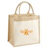 Pocket Jute Midi Tote Thumbnail