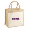 Pocket Jute Midi Tote Thumbnail