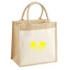 Pocket Jute Midi Tote Thumbnail