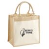Pocket Jute Midi Tote Thumbnail