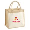 Pocket Jute Midi Tote Thumbnail