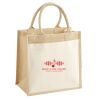 Pocket Jute Midi Tote Thumbnail