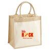 Pocket Jute Midi Tote Thumbnail