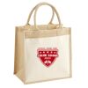 Pocket Jute Midi Tote Thumbnail