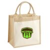 Pocket Jute Midi Tote Thumbnail