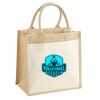 Pocket Jute Midi Tote Thumbnail