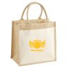 Pocket Jute Midi Tote Thumbnail